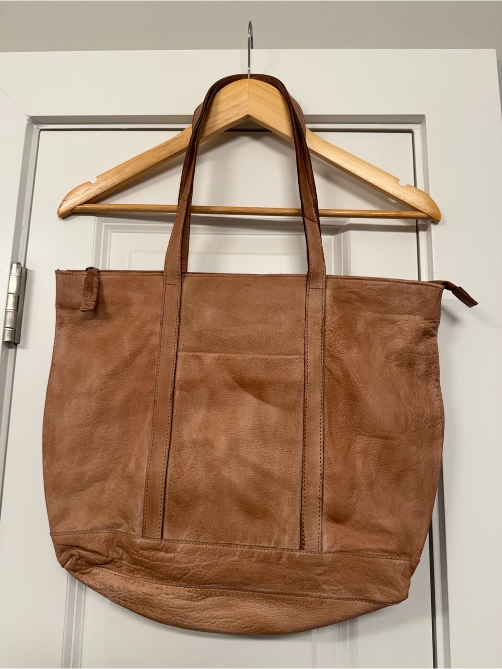 latico Brown Leather Shoulder Tote